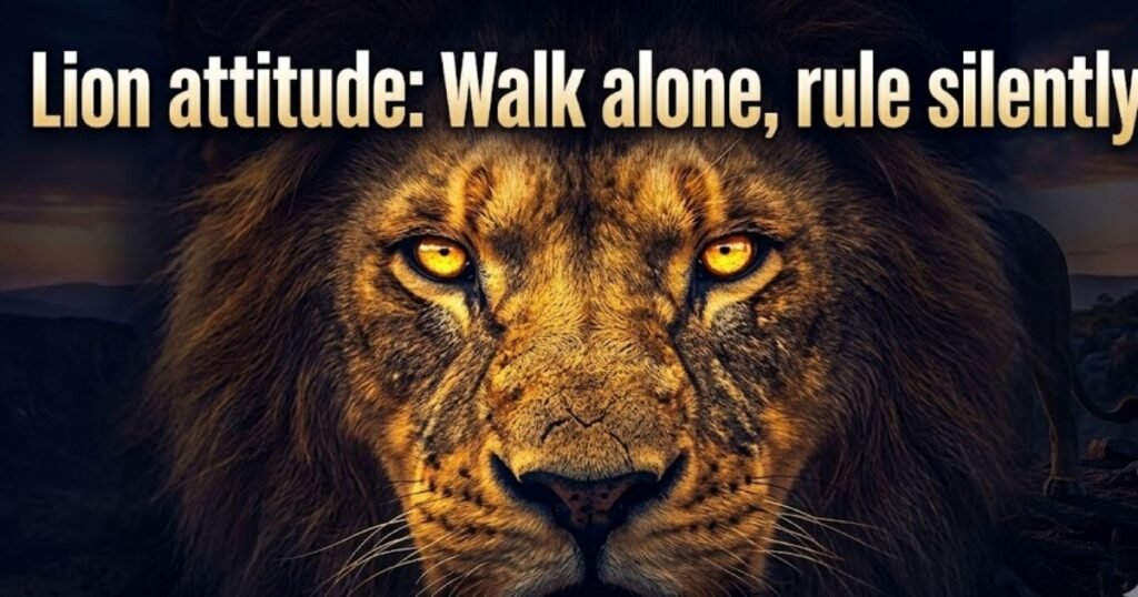 Attitude Powerful Lion Quotes That Show True Dominance