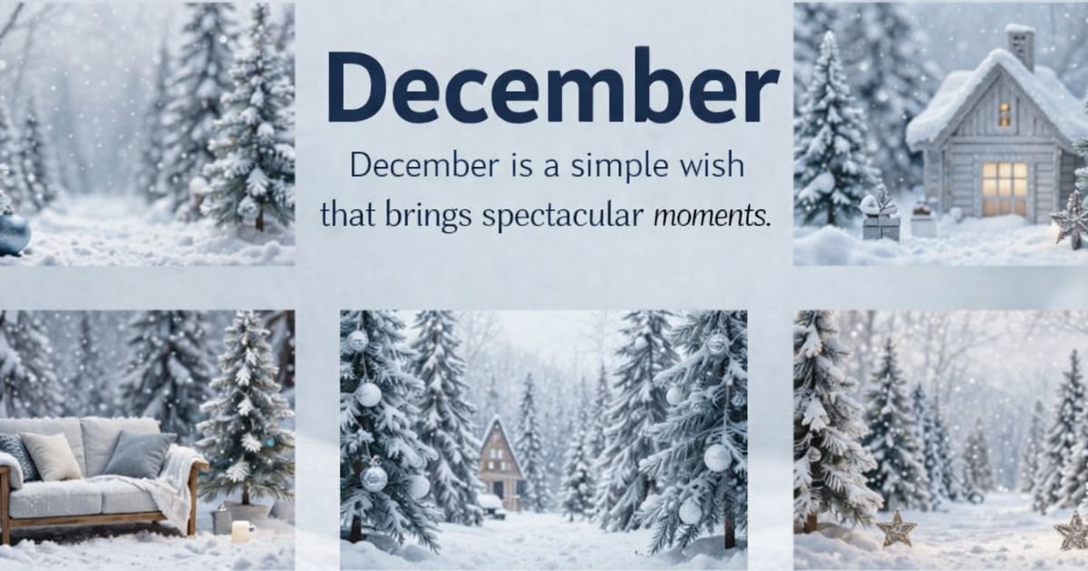 Beautiful December Quotes