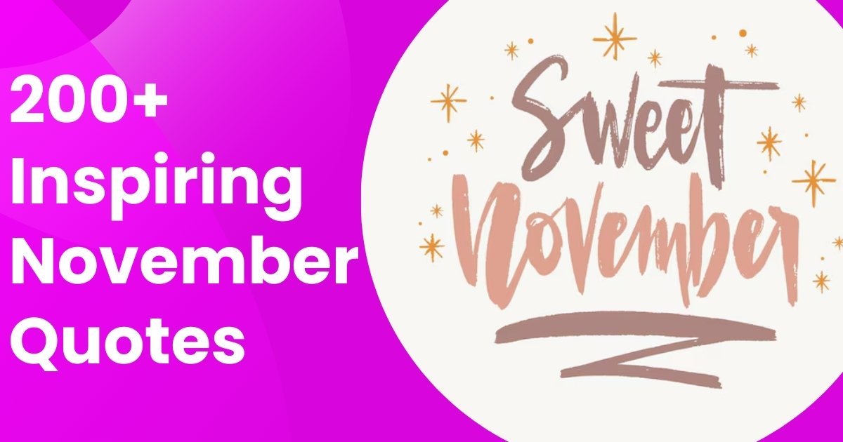 November Quotes
