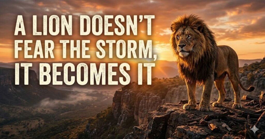 Powerful Warrior Lion Quotes for Strength & Courage