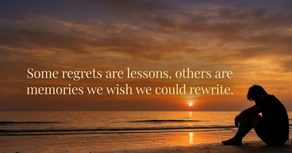 Quotes About Regret That Truly Speak to the Heart