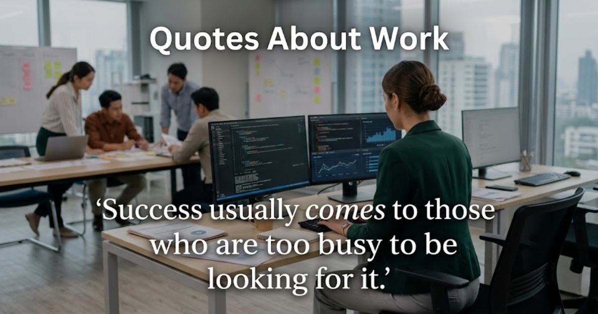 Quotes About Work