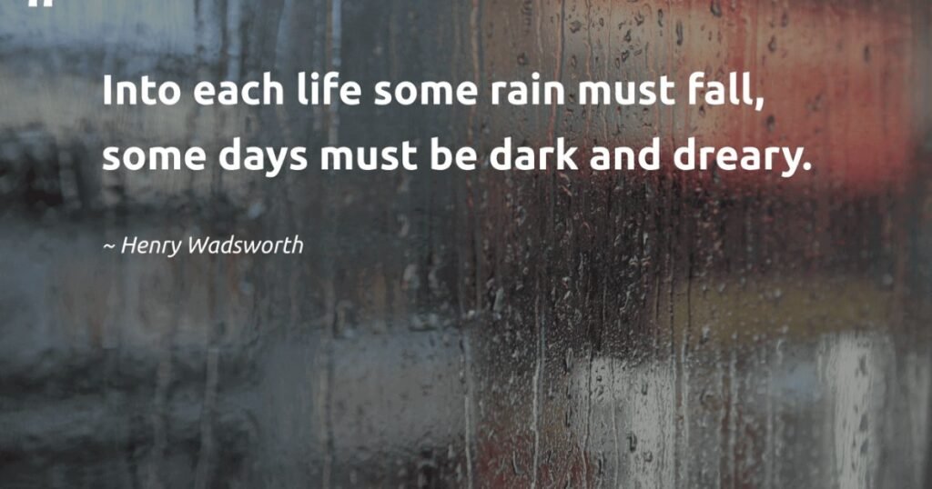 Quotes Inspired by Rainfall