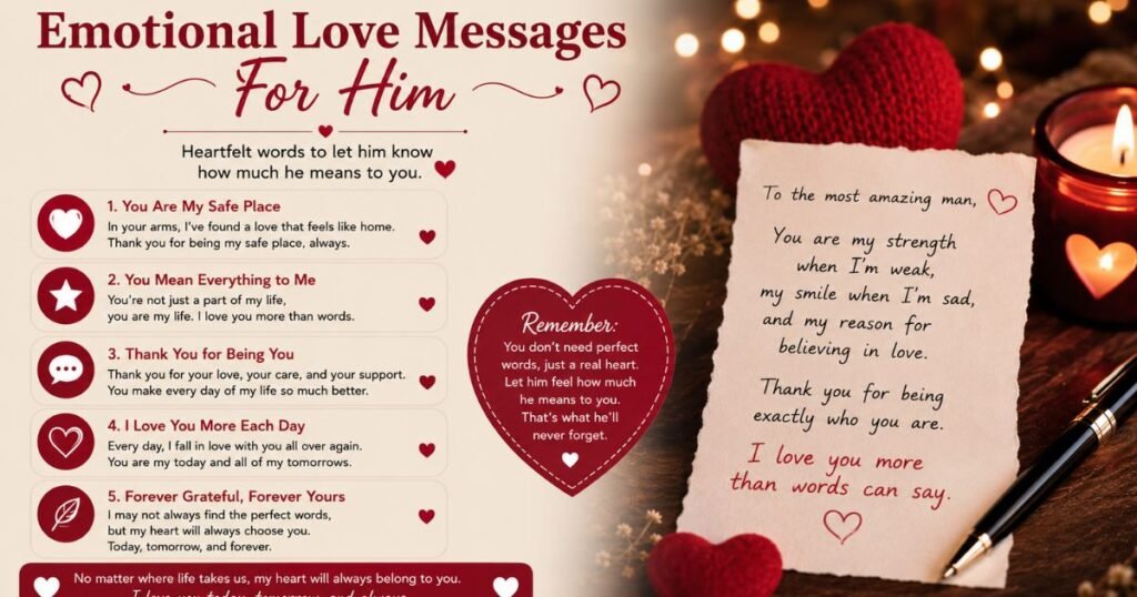 Emotional Love Messages