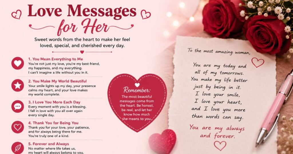 Love Messages for Her